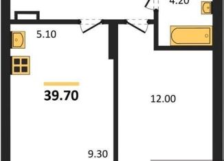 Продам 1-ком. квартиру, 39.7 м2, Новосибирск, Дзержинский район, улица Фрунзе, 236