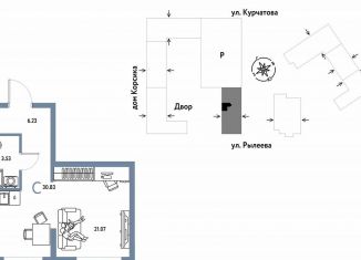 Продаю квартиру студию, 30.8 м2, Тюменская область, Краснооктябрьская улица, 10к1