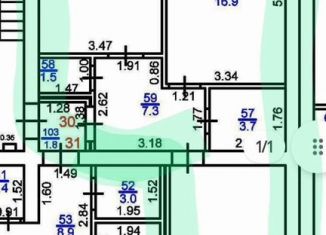 Двухкомнатная квартира на продажу, 66.5 м2, посёлок городского типа Петра Дубрава, ЖК Земляничный, улица Строителей, 11