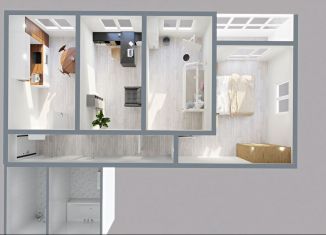 Продаю 3-ком. квартиру, 72.2 м2, Керчь