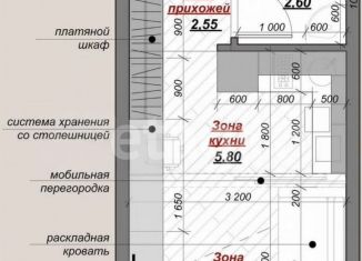 Продам квартиру студию, 21.5 м2, Санкт-Петербург, ЖК Октябрьская набережная, проспект Большевиков, 68к1