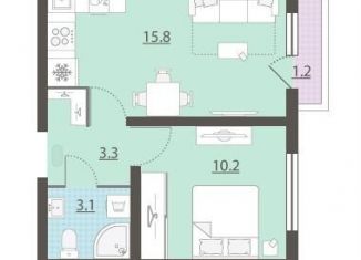 Продается 1-комнатная квартира, 32.8 м2, Екатеринбург, Верх-Исетский район