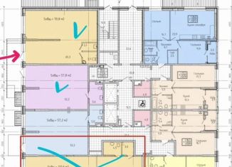 Продаю офис, 57 м2, Ставрополь, улица Андрея Голуба, 16к2, микрорайон № 35