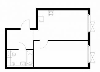 Продажа 1-комнатной квартиры, 43.2 м2, Москва, метро Отрадное