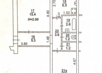 2-комнатная квартира на продажу, 48 м2, Ростов-на-Дону, проспект Ленина, 104, Ворошиловский район