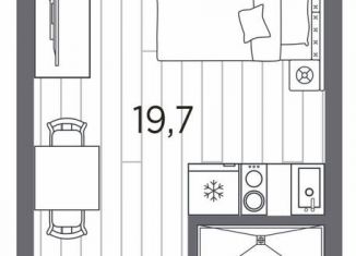 Продаю квартиру студию, 23.5 м2, Санкт-Петербург, проспект Стачек, 62Б, муниципальный округ Автово