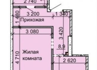 Продажа 1-ком. квартиры, 38.6 м2, Москва, метро Раменки, улица Столетова, 9