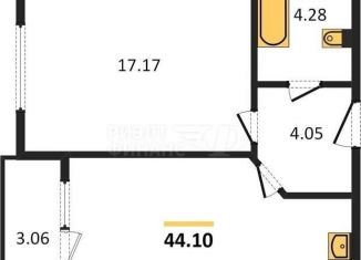 Продажа однокомнатной квартиры, 35.9 м2, Калининград, Интернациональная улица, 18, ЖК Белый Сад