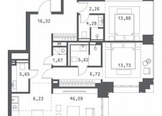 Продам 3-комнатную квартиру, 142.3 м2, Москва, Садовая-Сухаревская улица, 14с1, Садовая-Сухаревская улица