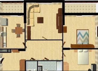 3-комнатная квартира на продажу, 97.1 м2, Воронеж, улица Историка Костомарова, 46/8, ЖК Донские просторы