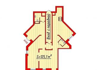 Продается помещение свободного назначения, 125 м2, деревня Новое Девяткино, Капральская улица, 15
