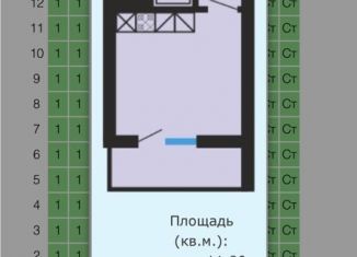 Продам квартиру студию, 22.8 м2, Самара, Советский район