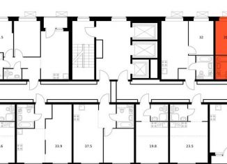 Продается 1-комнатная квартира, 31.9 м2, Екатеринбург, жилой комплекс Космонавтов 11, 4.2, ЖК Космонавтов 11