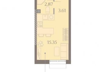 Продам квартиру студию, 21.8 м2, Москва, проезд Воскресенские Ворота, метро Охотный Ряд