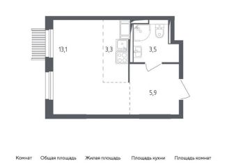 Продаю квартиру студию, 25.8 м2, Мытищи, ЖК Мытищи Парк, жилой комплекс Мытищи Парк, к4