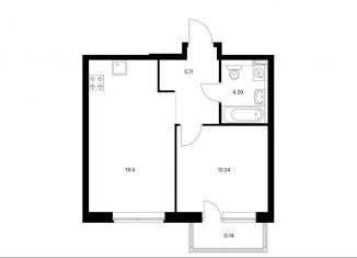 Продается однокомнатная квартира, 42.5 м2, Москва, Берёзовая аллея, 17к2, метро Ботанический сад