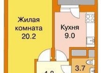 Сдаю 1-комнатную квартиру, 39 м2, Мытищи, улица Комарова, 2к1, ЖК Гулливер