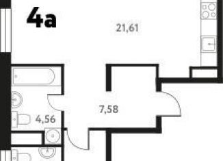 Продается четырехкомнатная квартира, 75.5 м2, Пушкино