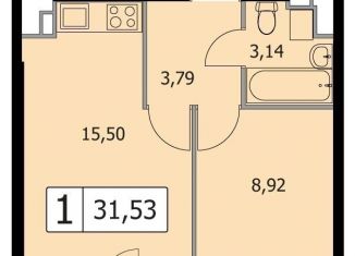 Продажа 1-комнатной квартиры, 31.5 м2, Нижний Новгород, Нижегородский район, площадь Минина и Пожарского