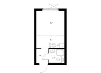 Продается квартира студия, 19.8 м2, Москва, ЖК Сигнальный 16