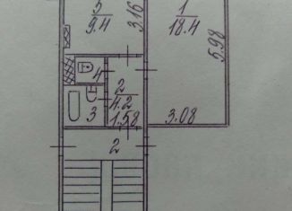 Продам однокомнатную квартиру, 37 м2, поселок городского типа Каменка, Народная улица, 15