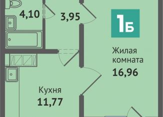 Продам 1-комнатную квартиру, 39.9 м2, Чебоксары, 4-й микрорайон, поз5, Ленинский район