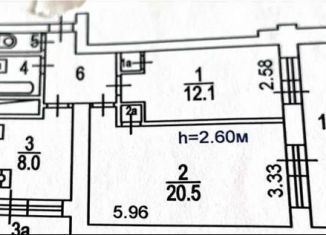 Продам 2-ком. квартиру, 49.7 м2, Москва, метро Варшавская, Чонгарский бульвар, 9