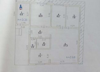 Продаю дом, 77.5 м2, село Шира, Курортная улица