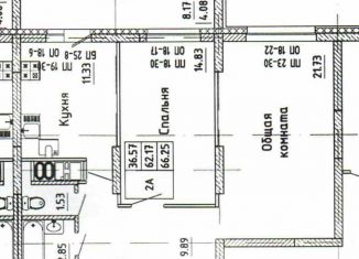Двухкомнатная квартира на продажу, 72.3 м2, Йошкар-Ола, ЖК Первая Линия, улица 70-летия Вооружённых Сил СССР, с5/2