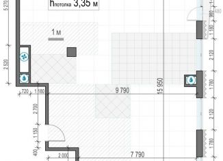 3-комнатная квартира на продажу, 152.8 м2, Москва, метро Полянка