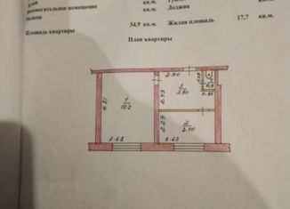 Продается 2-ком. квартира, 35 м2, Камбарка, улица Ю. Курягина, 21