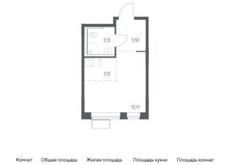 Продается квартира студия, 22.3 м2, городской округ Красногорск
