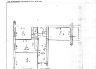 Трехкомнатная квартира на продажу, 73 м2, село Екатеринославка