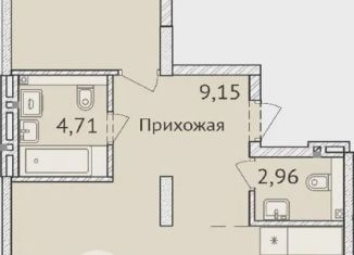 Продаю двухкомнатную квартиру, 77.3 м2, Новосибирск, улица Дуси Ковальчук, 248/2, ЖК Заельцовский