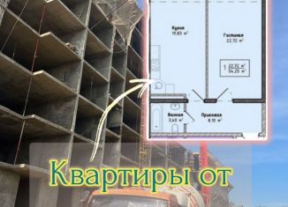 Продаю однокомнатную квартиру, 54 м2, Махачкала, 9-й проезд Энергетиков, 16