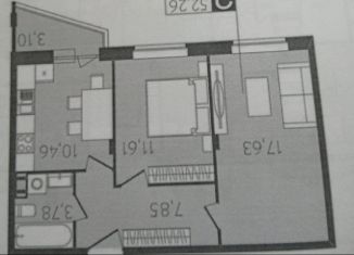Продажа 2-комнатной квартиры, 51.2 м2, Тула, Самоварная улица, 9, Пролетарский территориальный округ