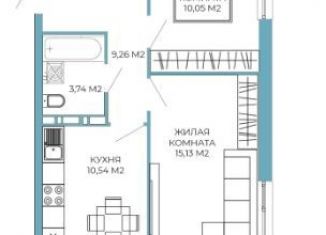 Продаю 2-комнатную квартиру, 49 м2, Пензенская область