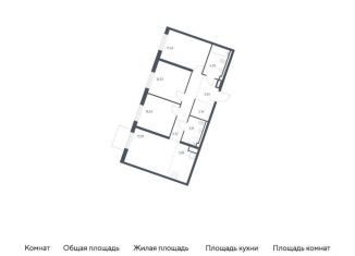 Продажа 3-ком. квартиры, 73.3 м2, Ленинградская область