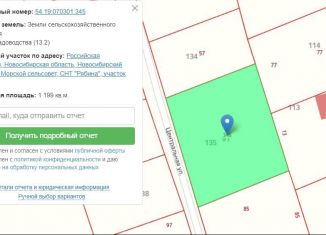 Продается земельный участок, 12 сот., СНТ Рябина, СНТ Рябина, 135