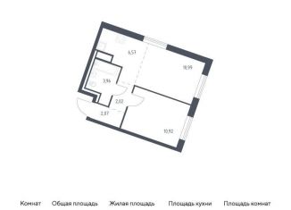 Продажа 1-ком. квартиры, 36.5 м2, Ленинградская область