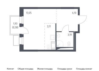 Продается квартира студия, 26 м2, Московская область, жилой комплекс Горки Парк, к4.2