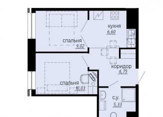 2-комнатная квартира на продажу, 37.7 м2, Санкт-Петербург, Выборгский район