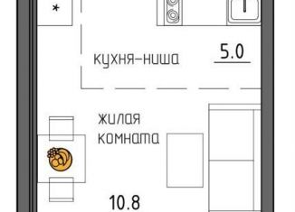 Продажа квартиры студии, 23 м2, Пермский край, Ижевская улица, 38