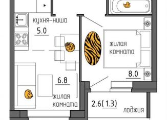 2-комнатная квартира на продажу, 31.8 м2, Пермь, Свердловский район, Ижевская улица, 38