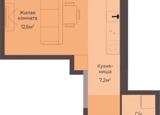 Продажа однокомнатной квартиры, 27.5 м2, Нижегородская область