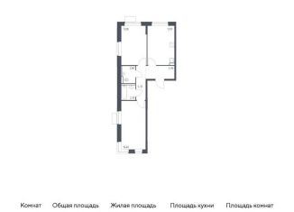 Продаю двухкомнатную квартиру, 57.5 м2, Москва, жилой комплекс Молжаниново, к5
