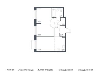 Продам двухкомнатную квартиру, 51.9 м2, Москва, Молжаниновский район, жилой комплекс Молжаниново, к5