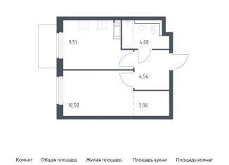 1-ком. квартира на продажу, 31.7 м2, Ленинградская область