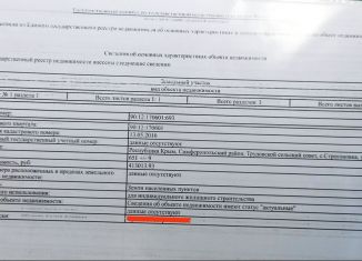 Продается земельный участок, 20 сот., село Строгоновка, улица Оркапы, 11