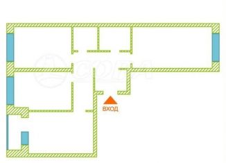 Продается 3-ком. квартира, 81.9 м2, Тюмень, Полевая улица, 117к4, ЖК Озёрный Парк